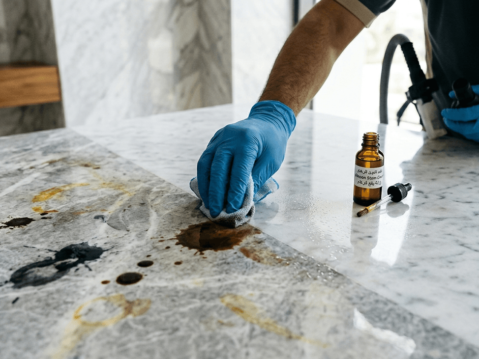 alnoon marbles stain removing services